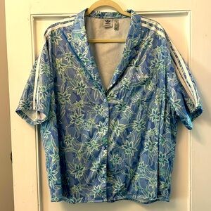 Adidas Button down short sleeves shirt